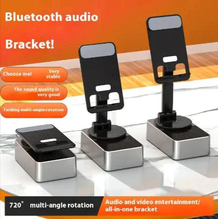Mandotos TriFlex Mobile Hub with stand, built-in speaker, and charger for versatile device connectivity and convenience