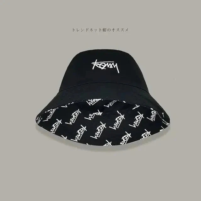 Mandotos tropical Vibes dual-style men's Hawaiian bucket hat with vibrant pattern, perfect for outdoor adventure and casual wear.