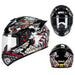 Mandotos Ultimate Protection complete coverage helmet with safety padding and aerodynamic design for adventurous riders.