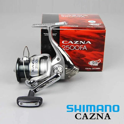 Mandotos UltraSmooth Spinning Reel with ergonomic handle and metal body, ideal for freshwater and saltwater fishing.