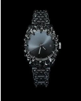 Mandotos unique special-shaped quartz watch with European style, featuring a distinctive design and elegant craftsmanship.