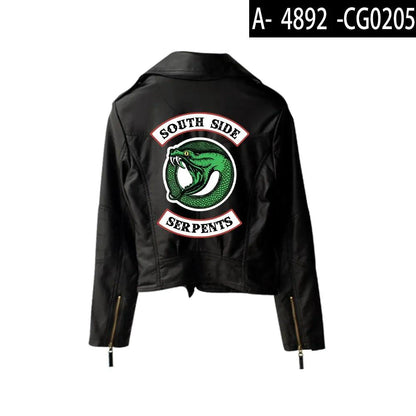 Mandotos Urban Chic Riverdale Jacket showing a stylish black jacket with a modern fit and urban design details.