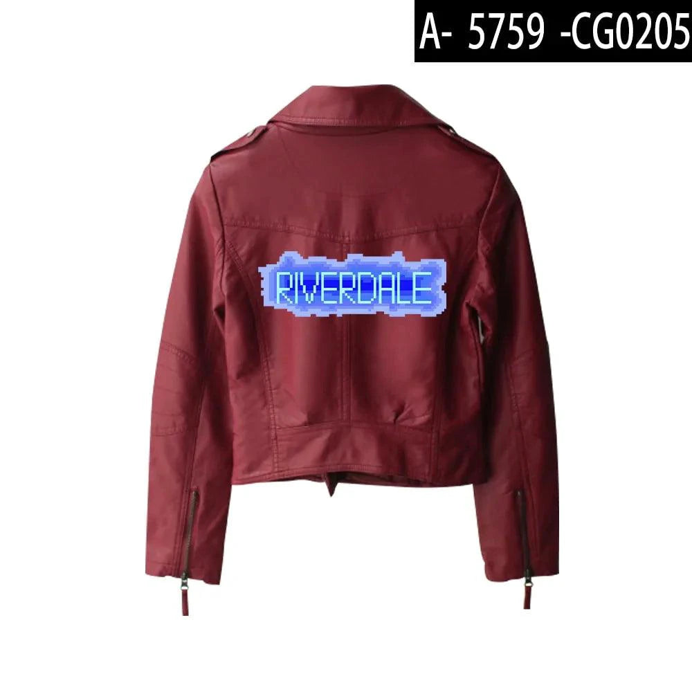 Urban Chic Riverdale Jacket by MANDOTOS, showcasing a stylish men's jacket with a modern design and tailored fit.