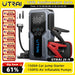 Mandotos UTRAI 1500A portable car jump starter with 150 PSI air pump for emergency power and vehicle maintenance.