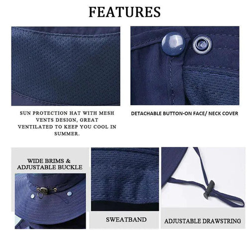 Mandotos UV Defense wide brim hat for outdoor adventures, with sun protection and breathable fabric, suitable for hiking and outdoor activities.