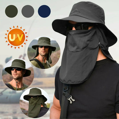 Mandotos UV Defense wide brim hat for outdoor adventures, featuring sun protection and breathable fabric.