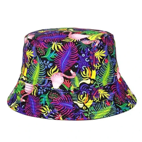 Mandotos UV Shield bucket hat in lightweight fabric with wide brim for sun protection, shown from front view.