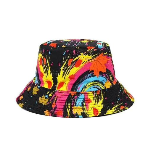 Mandotos UV Shield Bucket Hat with wide brim, lightweight fabric, and sun protection for outdoor sun safety.