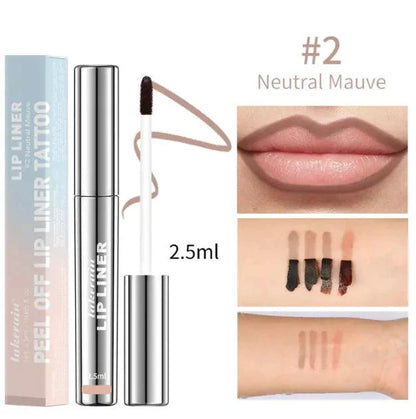 Mandotos Velvet Matte No-Transfer Lipstick in a sleek tube, showcasing its rich, velvety finish and modern design.