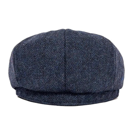 Vintage Peaky Blinder woolen cap by MANDOTOS, showing a classic textured wool hat with a brim and retro style.