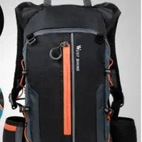 Mandotos water-resistant cycle gear backpack with multiple compartments and adjustable straps for cycling adventures.