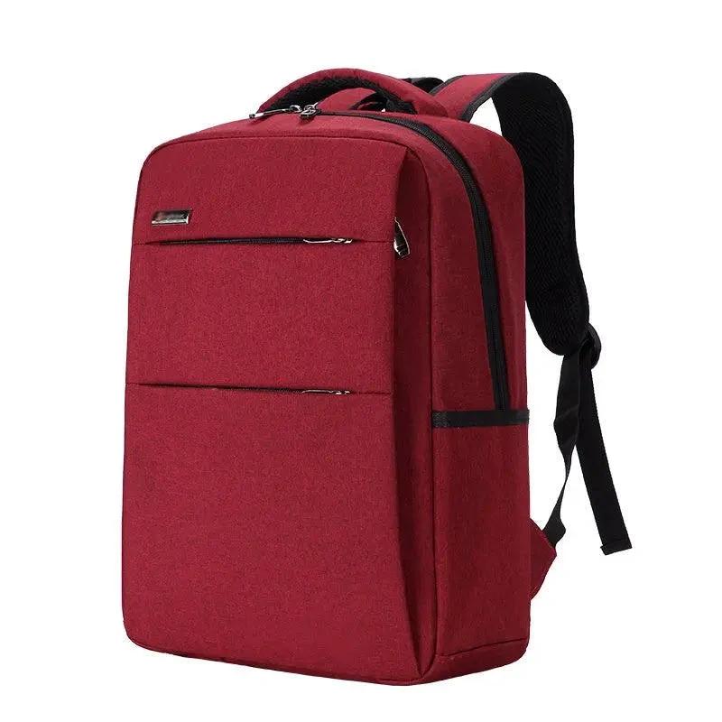 Mandotos waterproof and shockproof rechargeable backpack for laptops, featuring multiple compartments and durable design.