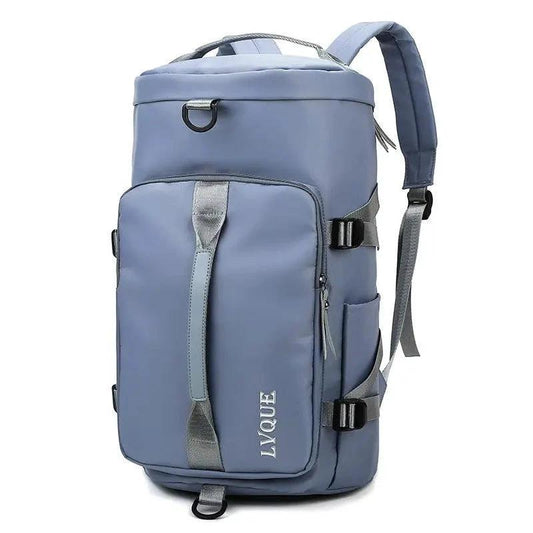 Mandotos waterproof gym and fitness backpack with outdoor travel and casual sport design, made for exercise and active lifestyles.