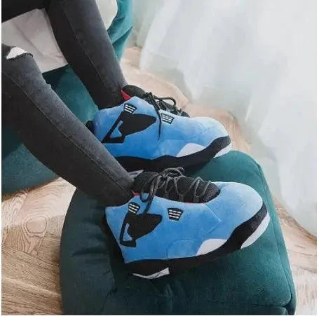 Mandotos winter warm slippers with plush lining, cozy indoor footwear for comfort during cold weather.