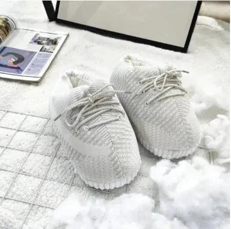 Mandotos winter warm slippers, cozy indoor comfort with soft fabric and slip-on design, perfect for cold weather indoor wear.