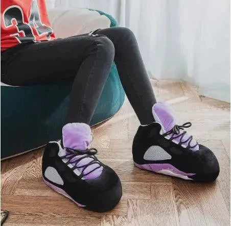 Mandotos winter warm slippers with plush interior, designed for cozy indoor comfort and indoor wear.