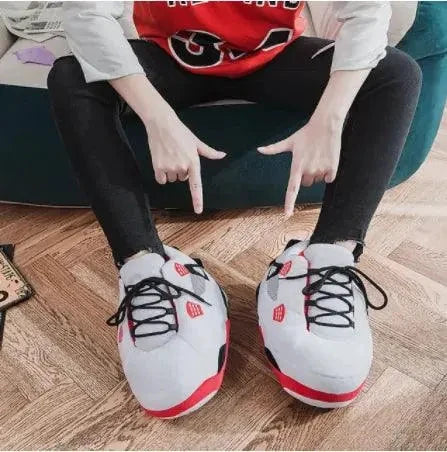 Comfortable MANDOTOS winter warm slippers with plush lining for cozy indoor wear and indoor comfort.
