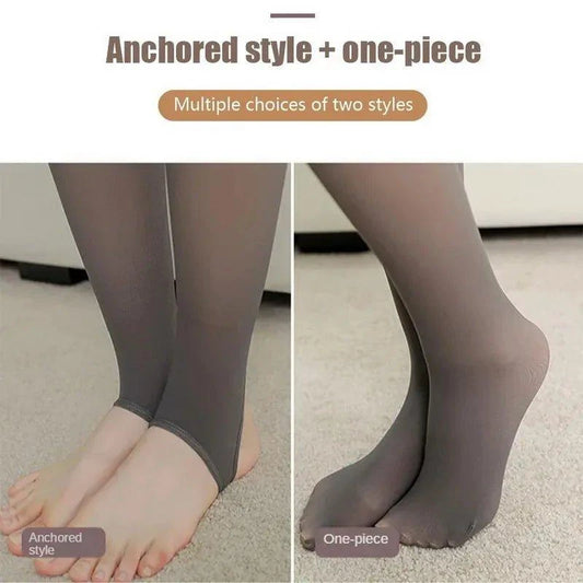 Mandotos winter warmth high waist thermal tights, sexy slim fit, designed to keep you warm and stylish during cold weather.