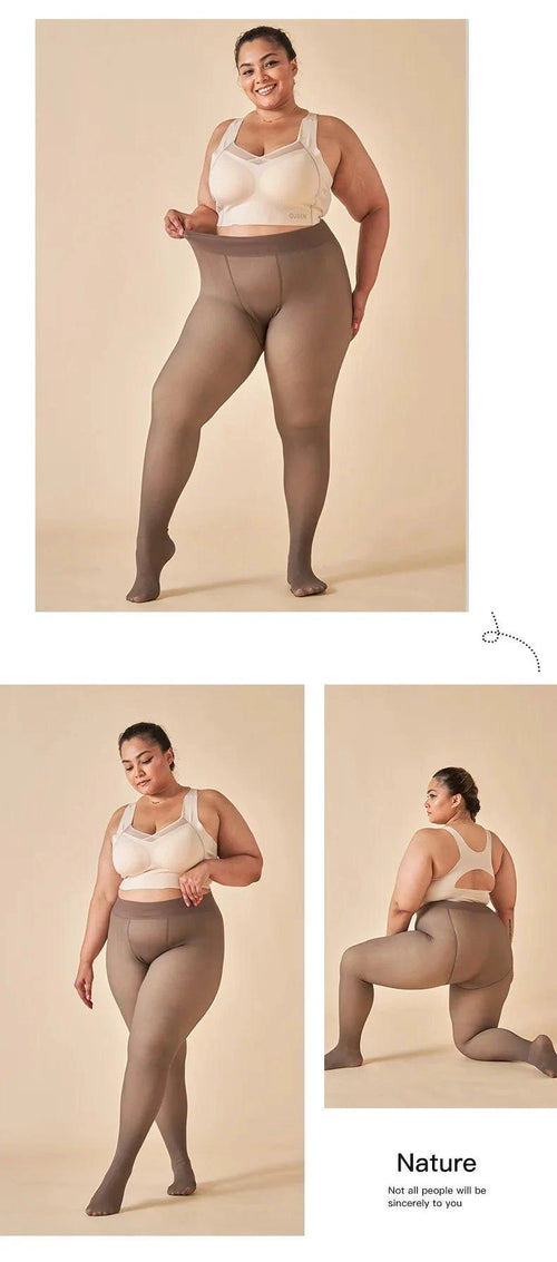 Mandotos winter warmth high waist thermal tights, sexy slim fit, designed to keep you cozy and stylish in cold weather.