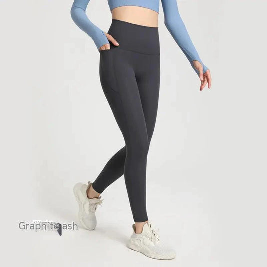 Mandotos women’s Dual-Comfort Athletic Pants with a relaxed fit, made from breathable fabric, perfect for active wear and casual outings.