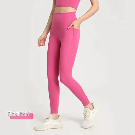 Mandotos women's Dual-Comfort athletic pants with a relaxed fit and elastic waistband, ideal for workout and casual wear.