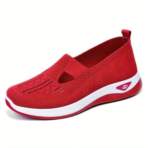 Women's airy mesh sneakers by MANDOTOS featuring breathable fabric and stylish design, perfect for casual wear.
