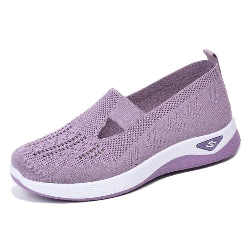 Women's breathable mesh sneakers by MANDOTOS featuring lightweight design and comfortable fit for active wear.
