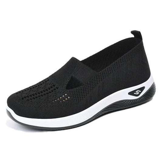 Women's airy mesh sneakers by MANDOTOS featuring breathable fabric and comfortable design for casual wear.