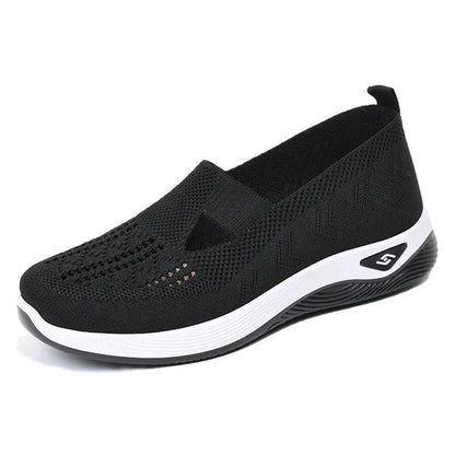 Women's airy mesh sneakers by MANDOTOS featuring breathable fabric and lightweight design for comfortable casual wear.