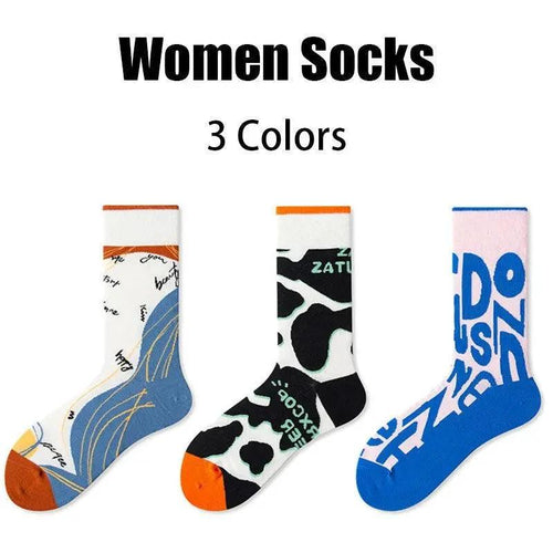 Mandotos women's compression running socks in three pairs, athletic crew style, designed for comfort and support during exercise.