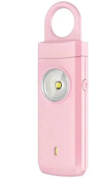 Mandotos women's self-defense safety alarm with keychain and siren for personal security and safety.