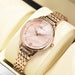 Luxury MANDOTOS women's quartz watch with diamond accents, fashion casual bracelet design, Geneva style for elegant ladies.