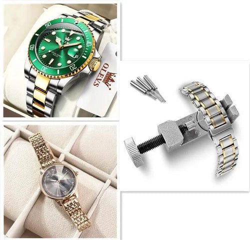 Mandotos women’s luxury quartz bracelet watch with diamond accents, stylish fashion casual ladies wristwatch with a Geneva design