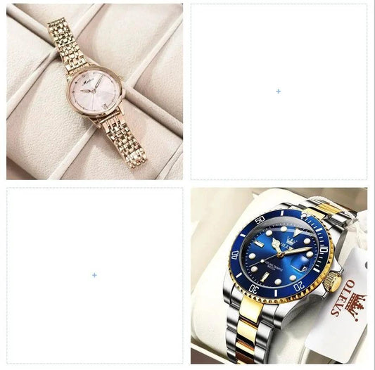 Luxury MANDOTOS women's quartz watch with diamond accents, casual fashion bracelet style, Geneva design, and elegant wrist accessories.