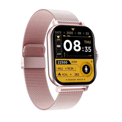 Mandotos Y13 Smart Watch with pedometer, heart rate monitor, Bluetooth call capability, and fitness tracking features.