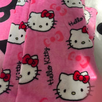 Mandotos Y2K Hello Kitty pajama pants for women featuring cartoon Hello Kitty design, comfortable leisure sleepwear trousers.