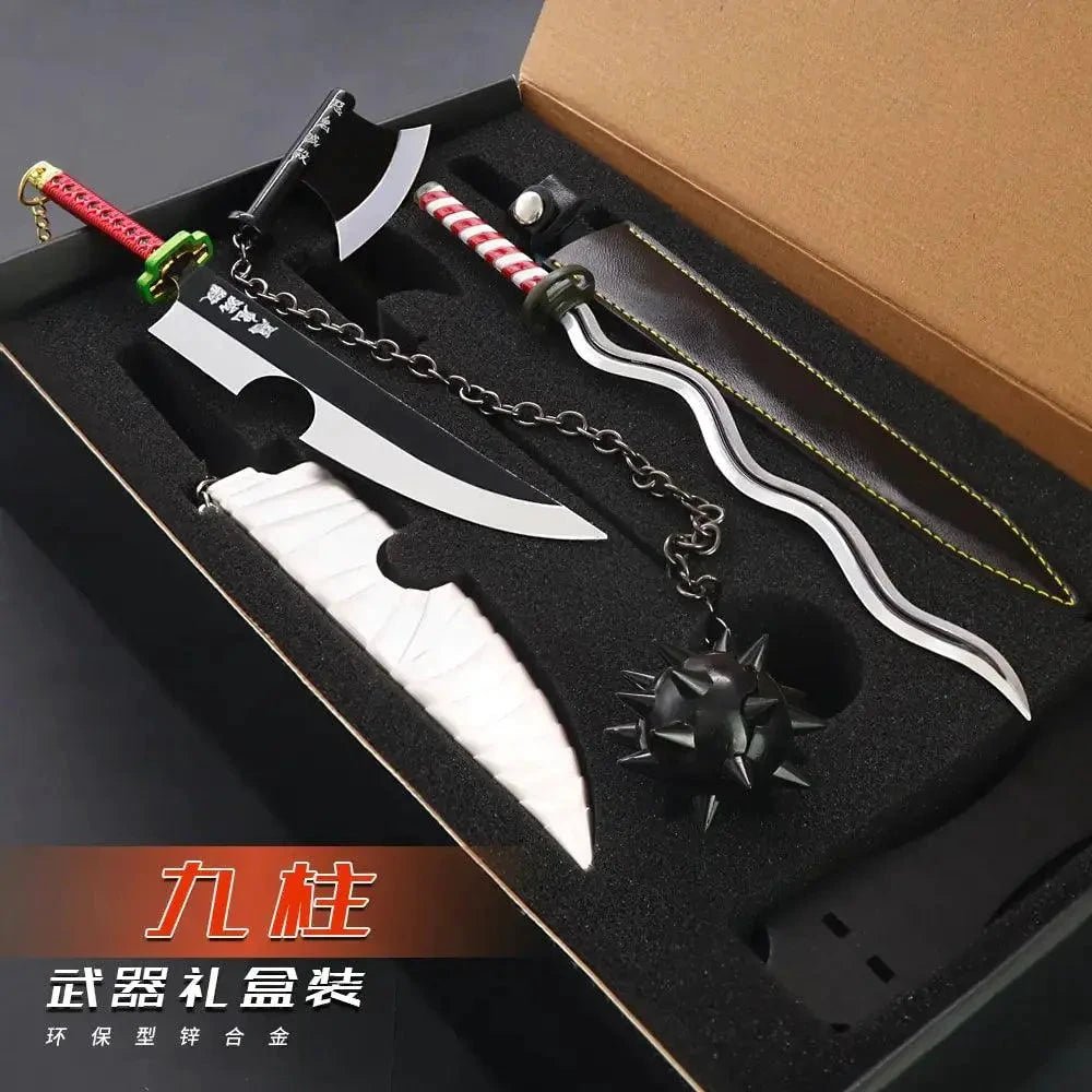 Mandotos Zenitsu Agatsuma katana toy with detailed blade and hilt, perfect for anime fans and collectible display.
