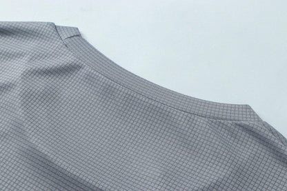 Men's Quick Dry Short Sleeve Gym Running Moisture Wicking Round Neck T-Shirt Training Exercise Gym Sport Shirt Tops Lightweight - MANDOTOS