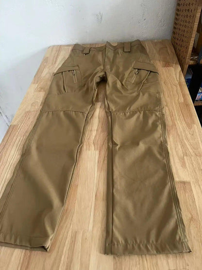 Men's Spring Autumn Tactical Cargo Elastic Pants Combat Trekking Hiking Camping Climbing Run Sport Cycling Work Outdoor Trousers - MANDOTOS