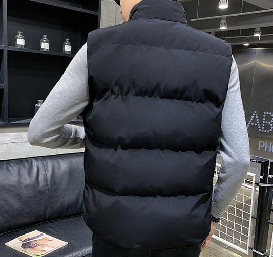 Men's Winter Down Cotton Warm Vest Jacket - MANDOTOS