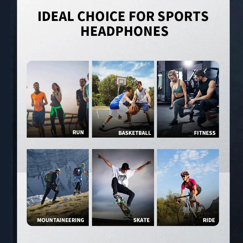 Xiaomi Mijia Bone Conduction Earphones with Bluetooth 5.3, waterproof design, sports-ready headphones for running and driving.