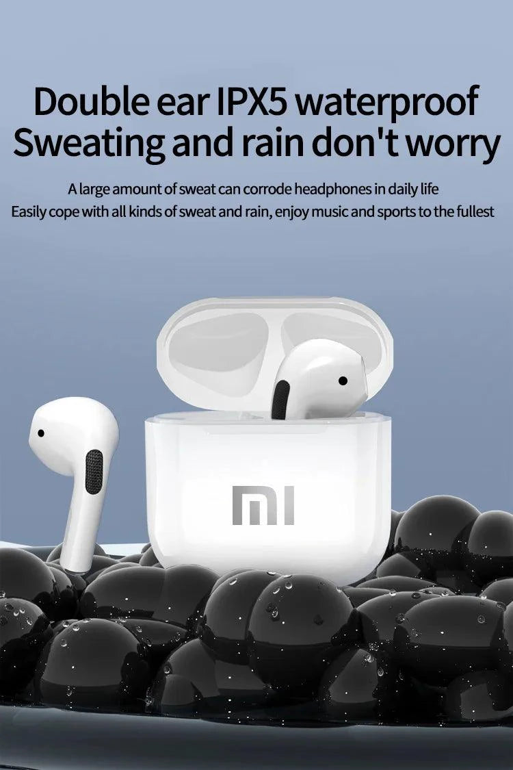 XIAOMI AP05 True Wireless Earbuds with HIFI stereo sound, Bluetooth 5.3, sport design, and built-in microphone for Android and iOS.