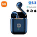 Xiaomi J18 True Wireless Earbuds with noise cancelling, HiFi stereo sound, in-ear design, waterproof, with built-in microphone.