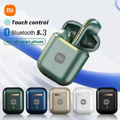 Xiaomi J18 true wireless earbuds with noise cancelling, HiFi stereo sound, in-ear design, waterproof, with microphone for calls and gaming
