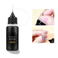 Mandotos 30g nail rhinestone glue gel for 3D nail charms, clear adhesive by Misscheering Official Store