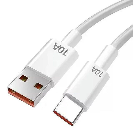 Universal USB Type C cable by MortyRick Store, 120W fast charging for Huawei P40/P30 and Xiaomi Redmi, available in multiple lengths.