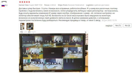 New 4K 8MP IP Camera Audio Outdoor POE H.265 Onvif Metal Bullet Home Color Night Vision Surveillance Camera - MANDOTOS