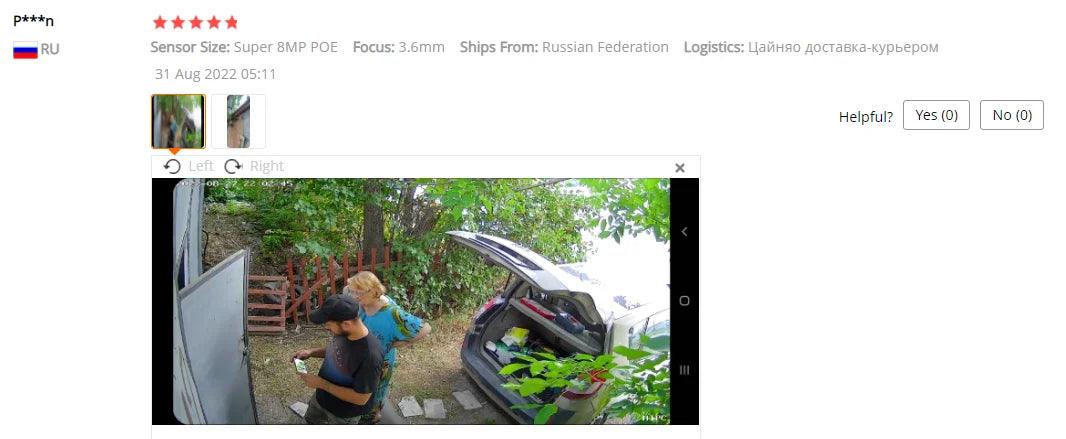 New 4K 8MP IP Camera Audio Outdoor POE H.265 Onvif Metal Bullet Home Color Night Vision Surveillance Camera - MANDOTOS