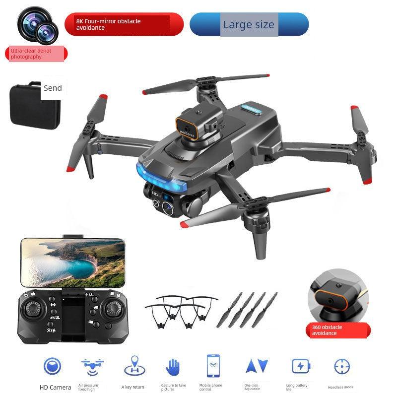 New Arrival Outdoor Drone for Aerial Photography HD Professional Remote Control Aircraft Elementary School Student Small Aircraft Kids Helicopter - MANDOTOS