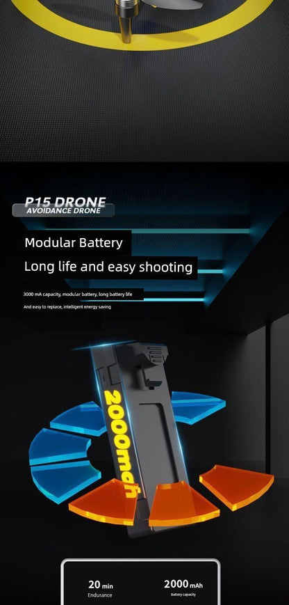 New Arrival Outdoor Drone for Aerial Photography HD Professional Remote Control Aircraft Elementary School Student Small Aircraft Kids Helicopter - MANDOTOS